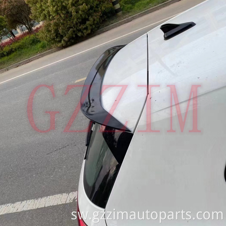 Exterior Accessories ABS CPlastic Rear Trunk Boot Wing Spoiler For Golf 8 2020+